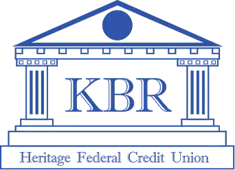KBR Heritage FCU Houston, Texas - Blue Logo