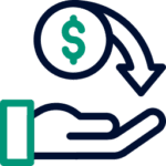 KBR Heritage Federal Credit Union Houston, Texas - Cashback Icon