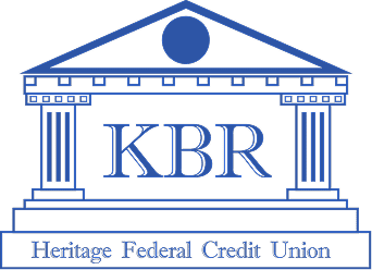 KBR Heritage FCU Houston, Texas - Blue Logo